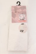 m petit by misako / AMHSシアーハート 23-25cm シロ O-25-05-10-078-LO-ZA-IG-OS
