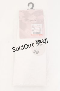 m petit by misako / AMHSシアーハート 23-25cm シロ O-25-05-10-078-LO-ZA-IG-OS