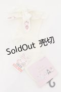 m petit by misako / AMCSキティリボンソックス  アイボリー O-25-05-10-081-LO-ZA-IG-OS