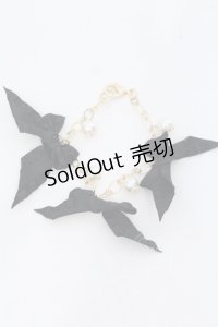m petit by misako / AM3Pリボンバッグチャーム  クロ O-25-05-10-082-LO-ZA-IG-OS