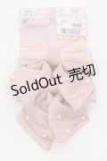 m petit by misako / AM2PPLリボンクリップ  ピンク O-25-05-10-093-LO-AC-OW-OS
