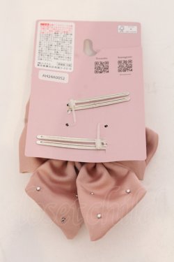 画像2: m petit by misako / AM2PPLリボンクリップ  ピンク O-25-05-10-093-LO-AC-OW-OS