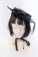 画像1: Kurumi Collaboration / KRMヘッドドレス  クロ O-25-05-10-097-LO-AC-OW-OS (1)