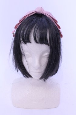 画像2: m petit by misako / NINA'sコラボ AM*NIリボンカチューシャ  ピンク O-25-05-10-100-LO-AC-IG-OS