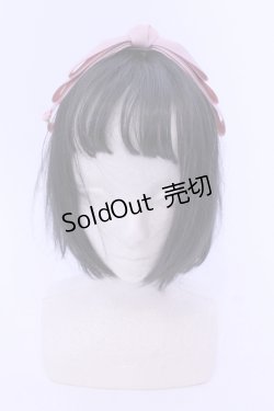画像2: m petit by misako / NINA'sコラボ AM*NIリボンカチューシャ  ピンク O-25-05-10-100-LO-AC-IG-OS