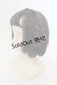 m petit by misako / TT*AMPLカチューシャ  ブラウン O-25-05-10-103-LO-AC-IG-OS