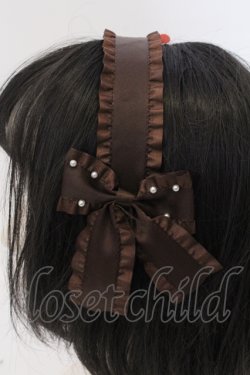 画像3: m petit by misako / TT*AMPLカチューシャ  ブラウン O-25-05-10-103-LO-AC-IG-OS