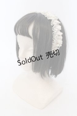 画像1: m petit by misako / AMギャザーカチューシャ  キナリ O-25-05-10-105-LO-AC-OW-OS