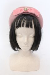 m petit by misako / AMモチーフリボンベレー  ピンク O-25-05-10-107-LO-AC-OW-OS