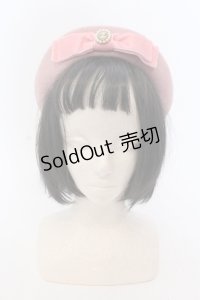 m petit by misako / AMモチーフリボンベレー  ピンク O-25-05-10-107-LO-AC-OW-ZT-K004