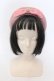 画像1: m petit by misako / AMモチーフリボンベレー  ピンク O-25-05-10-107-LO-AC-OW-OS (1)