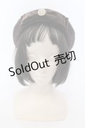 m petit by misako / AMモチーフリボンベレー  ブラウン O-25-05-10-108-LO-AC-OW-ZT-K004
