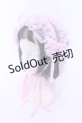 metamorphose / Fairyフリルヘッドドレス  ピンク O-25-05-10-110-ME-AC-OW-OS
