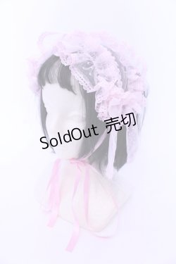 画像1: metamorphose / Fairyフリルヘッドドレス  ピンク O-25-05-10-110-ME-AC-OW-OS