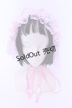 画像2: metamorphose / Fairyフリルヘッドドレス  ピンク O-25-05-10-110-ME-AC-OW-OS