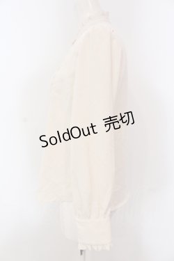 画像3: an another angelus / はしごリボンヨーク切替シャツ F アイボリー O-25-05-10-012-CA-BL-OW-OS