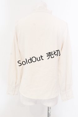 画像4: an another angelus / はしごリボンヨーク切替シャツ F アイボリー O-25-05-10-012-CA-BL-OW-OS