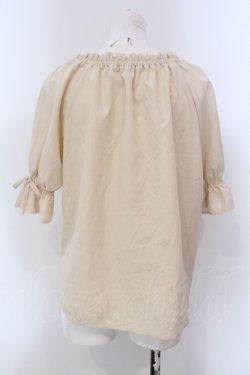 画像3: FA（Fi.n.t） / オフショル前あきブラウス F アイボリー O-25-05-10-013-LO-BL-OW-OS