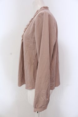画像3: Fi.n.t / ノーカラーレース配色タックブラウス F ベージュ O-25-05-10-014-CA-BL-OW-OS