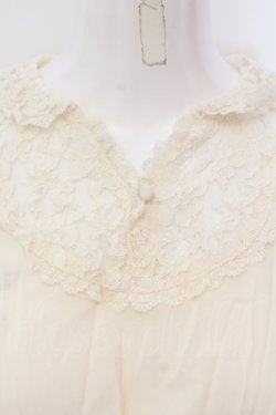 画像2: an another angelus / レースヨークスキッパープルオーバーブラウス F アイボリー O-25-05-10-016-CA-BL-OW-OS