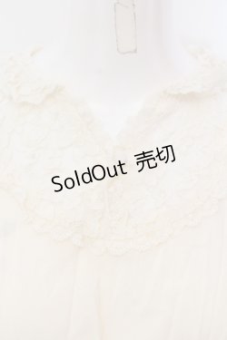 画像2: an another angelus / レースヨークスキッパープルオーバーブラウス F アイボリー O-25-05-10-016-CA-BL-OW-OS