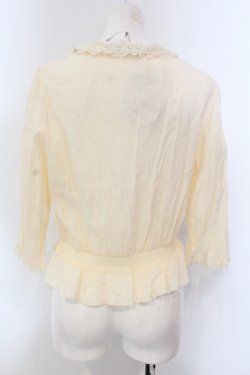 画像3: an another angelus / レースヨークスキッパープルオーバーブラウス F アイボリー O-25-05-10-016-CA-BL-OW-OS