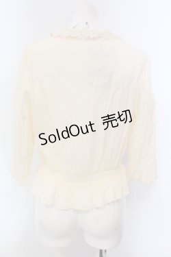 画像3: an another angelus / レースヨークスキッパープルオーバーブラウス F アイボリー O-25-05-10-016-CA-BL-OW-OS