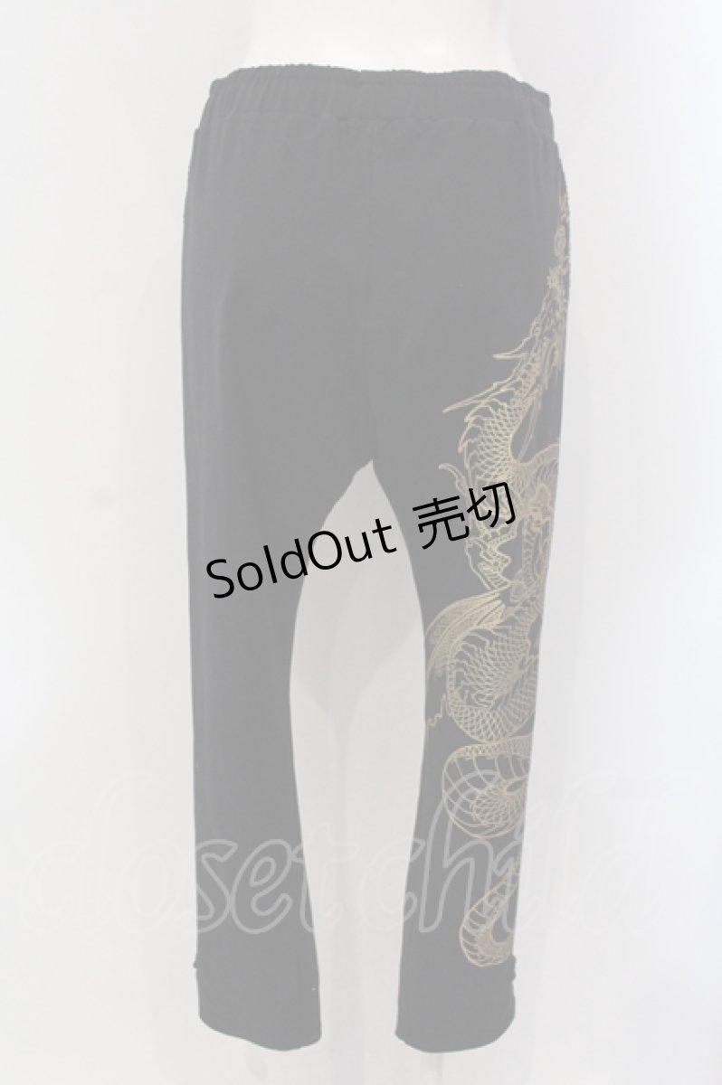 画像3: Qutie Frash / ゼブラシースルーパンツ  ブラック O-25-05-10-009-QU-PA-IG-ZI (3)
