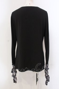 画像3: Qutie Frash / クロスインナーTシャツ  ブラック O-25-05-10-022-QU-TO-IG-OS