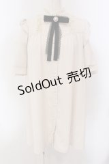 Rojita / ショルダーレースラッフルスリーブワンピース  アイボリー O-25-05-10-023-LO-OP-IG-OS