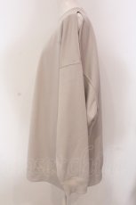 画像2: 【SALE】HARE / カラービッグカタアキスウェット  ベージュ O-25-05-10-026-LO-TO-IG-ZT520 (2)