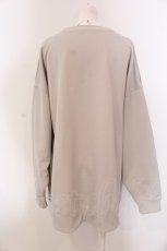画像3: 【SALE】HARE / カラービッグカタアキスウェット  ベージュ O-25-05-10-026-LO-TO-IG-ZT520 (3)