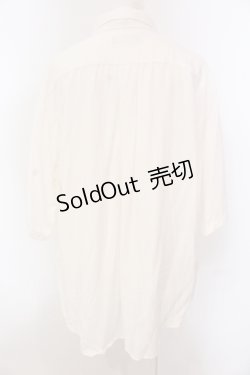 画像3: 【SALE】HARE / ボウタイシャツ S ホワイト O-25-05-10-027-LO-BL-IG-ZT330