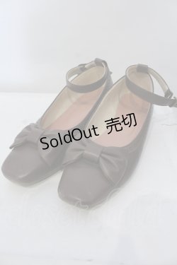画像1: Innocent World / リボンスクエアートゥシューズ L ブラウン O-25-05-11-009-IW-SH-OW-OS