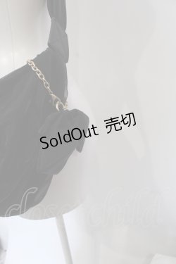 画像2: m petit by misako / AMチュールリボンショルダーバッグ  クロ O-25-05-11-013-LO-BG-IG-ZT335