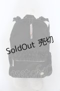 m petit by misako / TT*AM*フリルリュックサック  クロ O-25-05-11-014-LO-BG-IG-ZT335