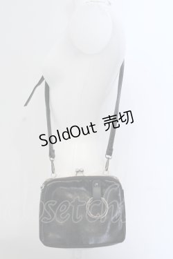 画像2: ニュリカデリック / 2boxがま口ショルダーバッグ  ブラック O-25-05-11-015-PU-BG-OW-OS