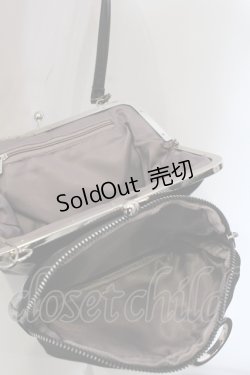 画像3: ニュリカデリック / 2boxがま口ショルダーバッグ  ブラック O-25-05-11-015-PU-BG-OW-OS