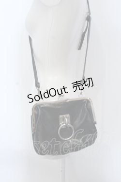 画像4: ニュリカデリック / 2boxがま口ショルダーバッグ  ブラック O-25-05-11-015-PU-BG-OW-OS