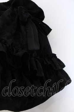 画像2: axes femme POETIQUE / フリルトートバッグ  クロ O-25-05-11-016-AX-BG-OW-OS