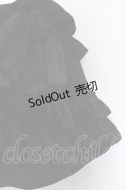 画像2: axes femme POETIQUE / フリルトートバッグ  クロ O-25-05-11-016-AX-BG-OW-ZT273