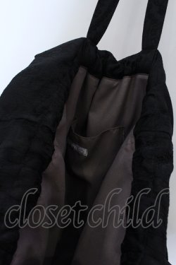 画像3: axes femme POETIQUE / フリルトートバッグ  クロ O-25-05-11-016-AX-BG-OW-OS
