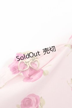 画像2: JESUS DIAMANTE / 令和プリンセスバッグ/グランヴィルローズ柄  ピンク O-25-05-11-020-JE-BG-IG-OS