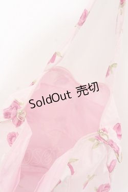 画像3: JESUS DIAMANTE / 令和プリンセスバッグ/グランヴィルローズ柄  ピンク O-25-05-11-020-JE-BG-IG-OS