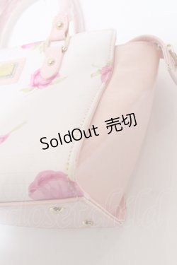 画像2: JESUS DIAMANTE / ロマンスドールBAG  ピンク グランヴィルローズ O-25-05-11-021-JE-BG-IG-OS