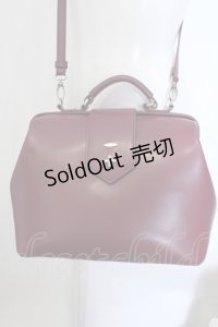 EATME / フェイクレザードクターバッグ  ワイン O-25-05-11-023-LO-BG-OW-ZT335