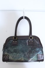 画像1: Jean Paul GAULTIER / Vサイバーハンドバッグ  玉虫 O-25-05-11-024-GO-BG-OW-ZT335 (1)
