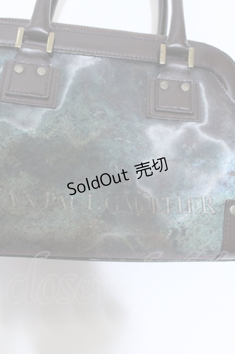 画像2: Jean Paul GAULTIER / Vサイバーハンドバッグ  玉虫 O-25-05-11-024-GO-BG-OW-ZT335 (2)