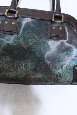 画像2: Jean Paul GAULTIER / Vサイバーハンドバッグ  玉虫 O-25-05-11-024-GO-BG-OW-OS