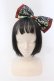 画像1: LOLITA他 / リボンクリップブローチ カチューシャ  クロ×アカ O-25-05-12-001-LO-AC-IG-OS (1)